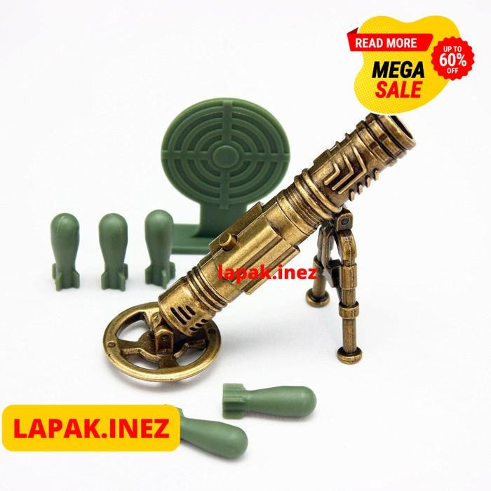 Jual MERIAM MORTIR MAINAN BESI TEMBAK PELONTAR CANNON MORTAR BY INE'Z ...