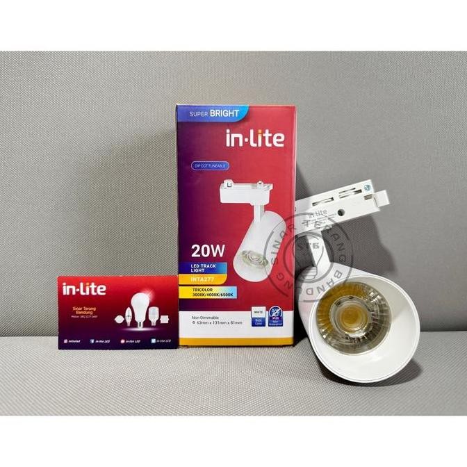 Jual LAMPU LED REL TRACK LIGHT INLITE 20W 20 WATT - INTA277 | Shopee ...