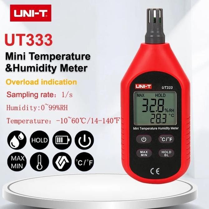 Jual UNI-T UT333 Mini Temperature Humidity Meter TERBARU | Shopee Indonesia