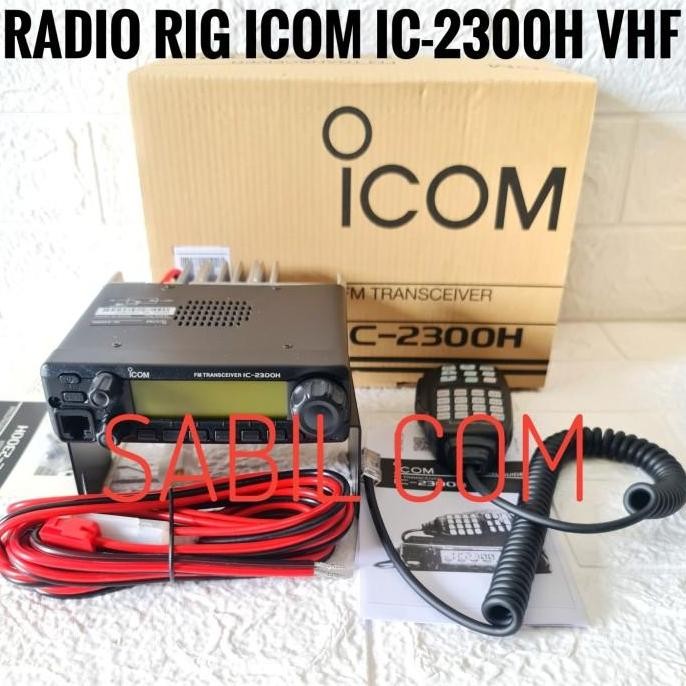 Jual RADIO RIG ICOM IC 2300H VHF / RIG ICOM 2300 ORIGINAL GARANSI RESMI ...