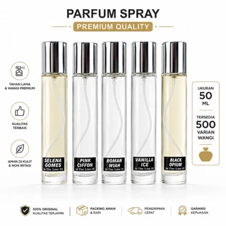 Parfum Refill 50ml Unisex dengan Aroma Tahan Lama dan Pilihan Variasi