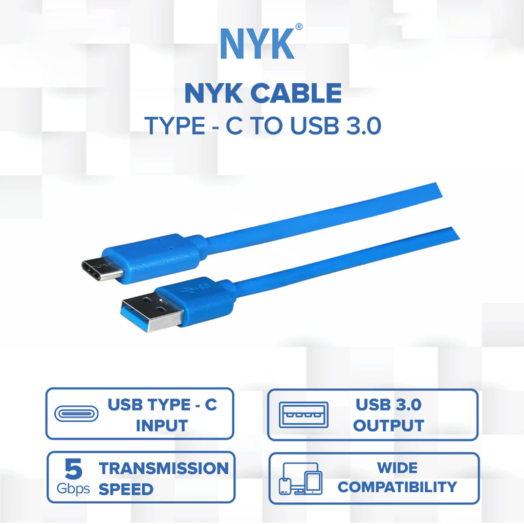 NYK Kabel USB 3.0 Type C 1.5 METER COD (5)