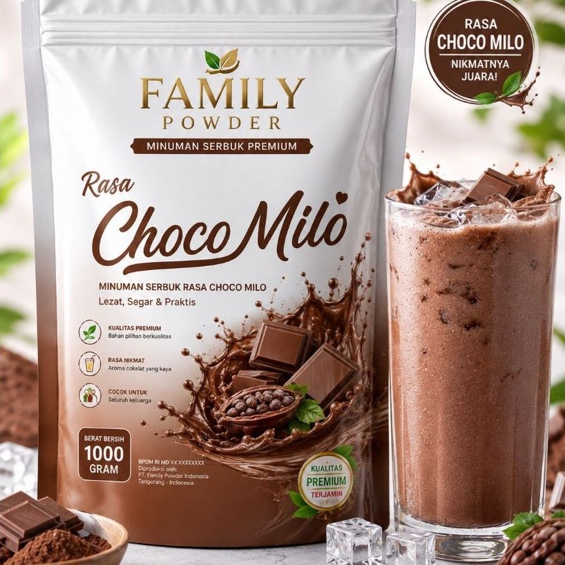 Jual Bubuk Minuman Rasa Choco Milo 1Kg/Powder Minuman Rasa Choco Milo ...
