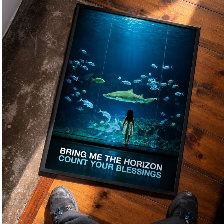Jual (TERMURAH DI SHOPEE] Poster Dinding Bring Me The Horizon – Count ...