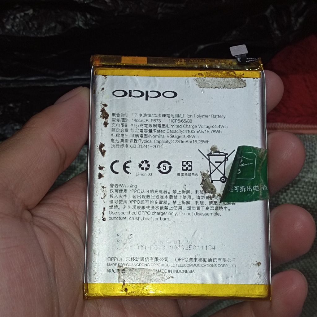 Jual Baterai Oppo A5s [Original Copotan] | Shopee Indonesia