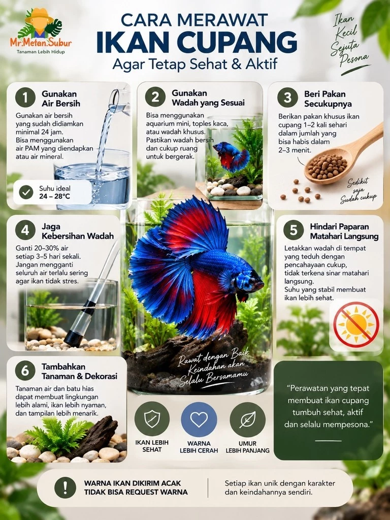 Jual Ikan Cupang Surabaya
