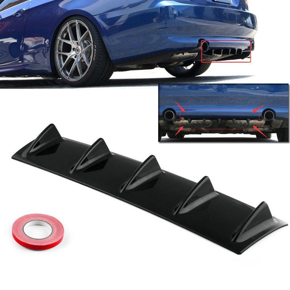 Jual Rear Bumper Spoiler Universal Bumper Diffuser Extender Body Kit ...