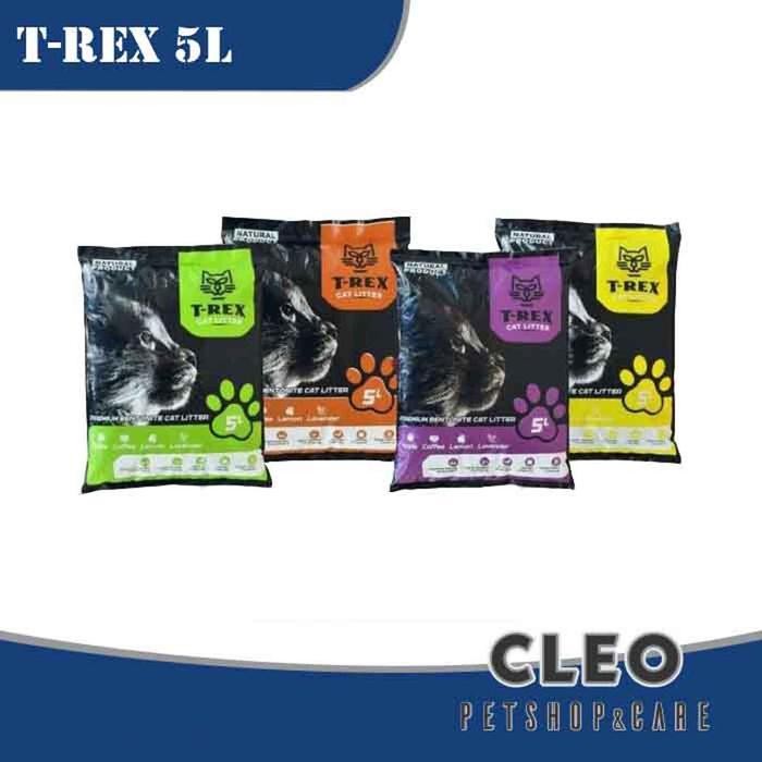 Jual Pasir Trex Cat Litter - T-Rex Sand Gumpal Wangi 5L | Shopee Indonesia