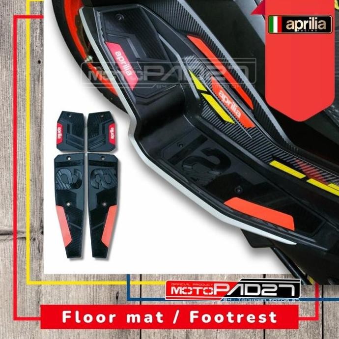 Jual Karpet Motor Aprilia - Footrest Floor Mat Pijakan Alas Kaki ...