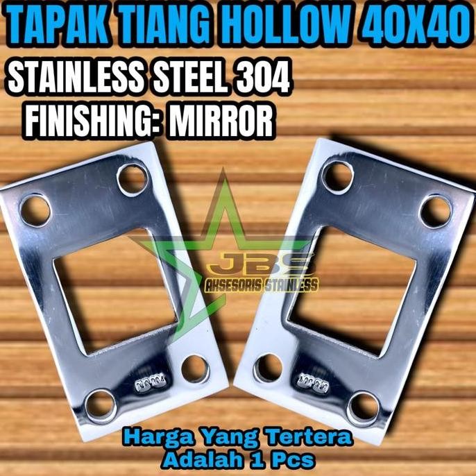 Jual Promo Tapak & Cover Plendes Tutup Tapak Tiang Stainless 201 & 304 ...