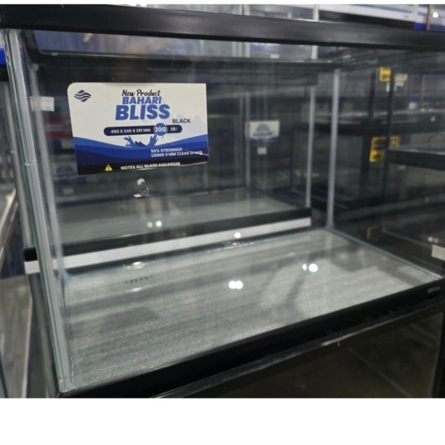 Jual Aquarium Bahari Family / Ukuran 30 35 40 45 60 cm / Triset