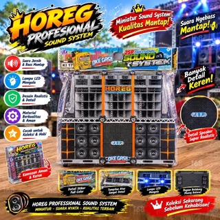 Mainan Sound Speaker Anak Horeg Musik Lampu