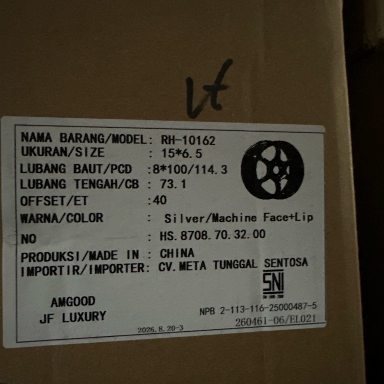 Jual Advan Velg Terlengkap & Harga Terbaru Oktober 2026 | Shopee Indonesia
