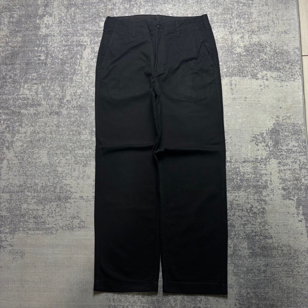 Jual Chinos muji japan reguler fit black Sz30-31 | Shopee Indonesia