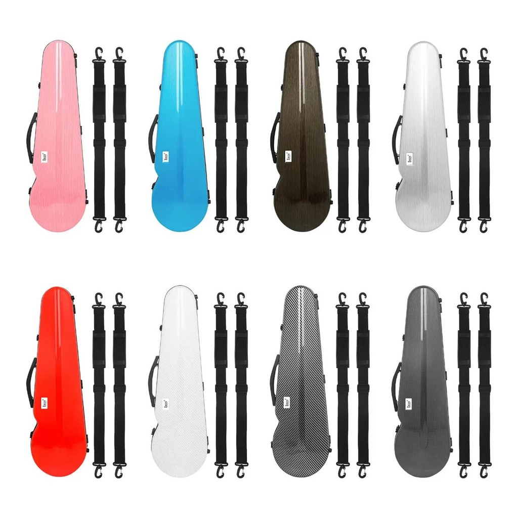 Jual 4/4 Full Size Violin Case Violin Box With Straps Professional ...