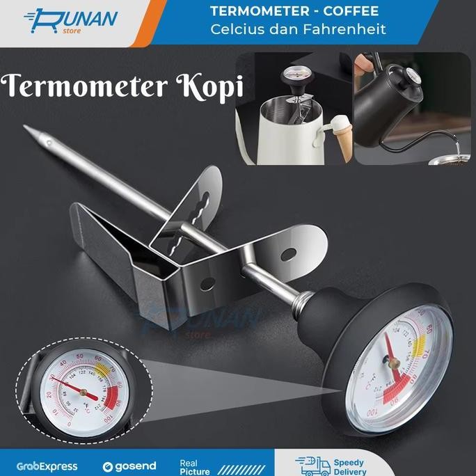 Jual Thermometer Kettle Termometer Susu Kopi 2in1 Stainless Steel Pen ...