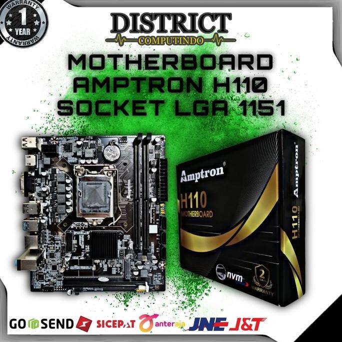 Jual Motherboard H110 Amptron Socket LGA 1151 | Shopee Indonesia