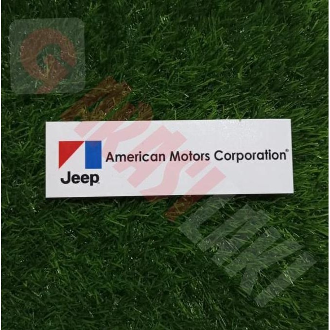Jual Sticker Jeep American Motors Panjang Tempel Dalam Kaca | Shopee ...