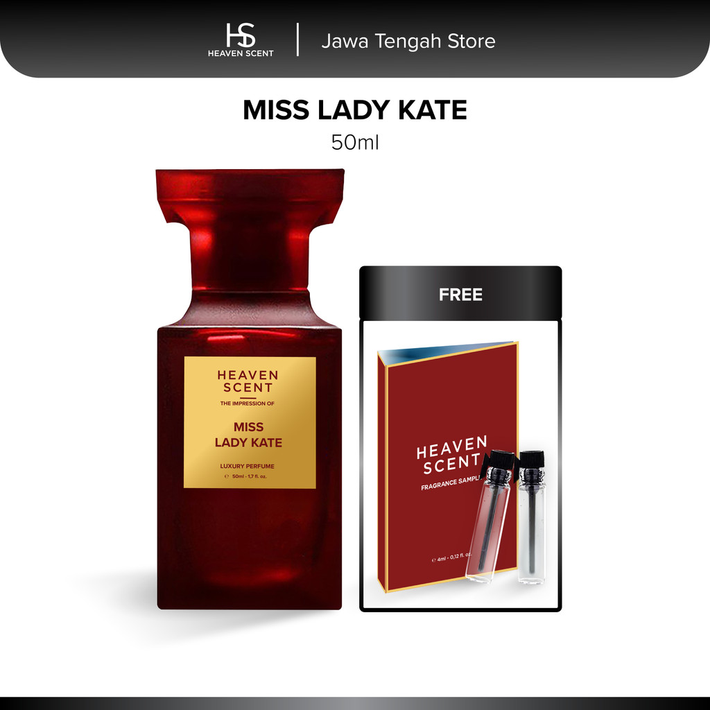 Jual Heaven Scent Jawa Tengah Miss Lady Kate 50ml Parfum Wanita