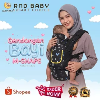 Gendongan Bayi | Gendongan Depan Belakang | Gendongan M shape