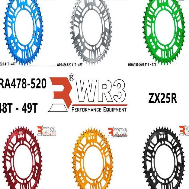 Jual Gear Racing Wr3 Wra478 520 Zx25R Uk 48 49 | Shopee Indonesia