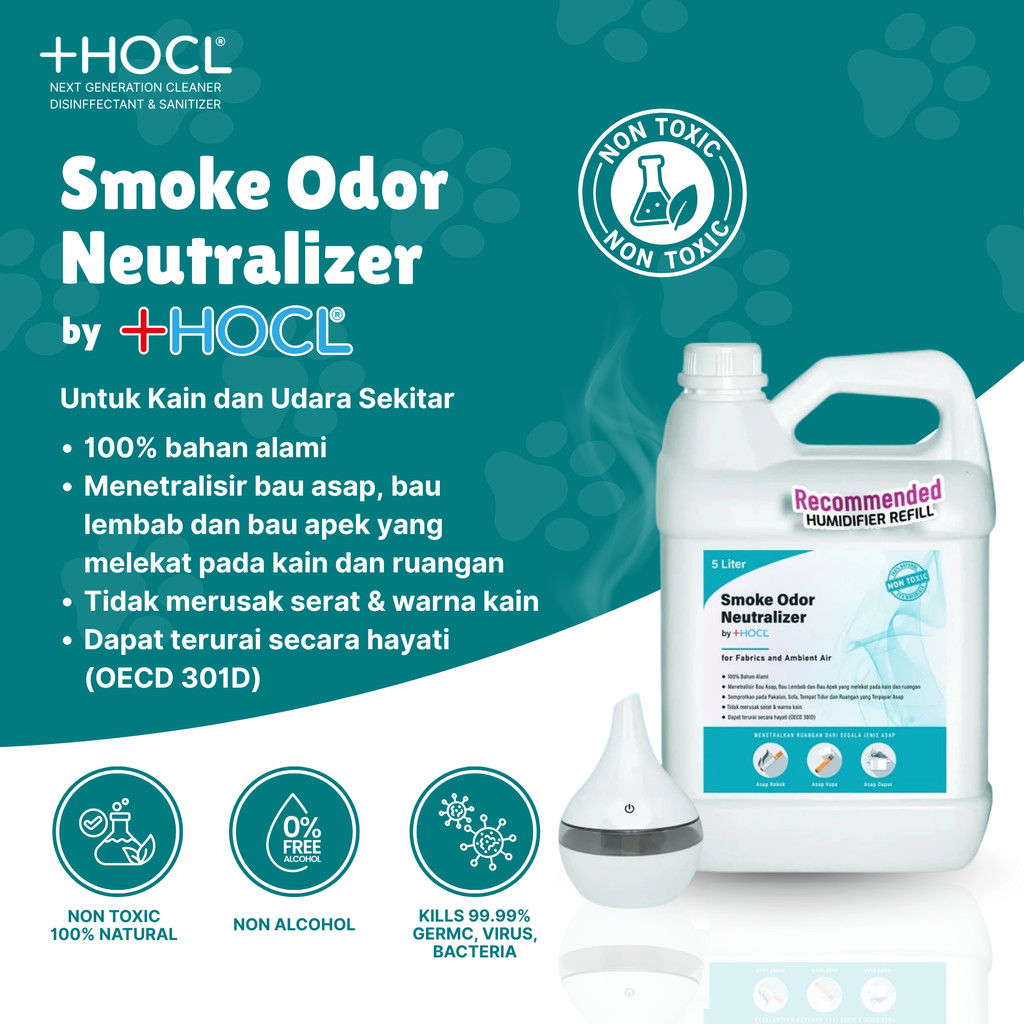 Jual Penghilang/Anti Bau Rokok SMOKE ODOR NEUTRALIZER dari +HOCL ...