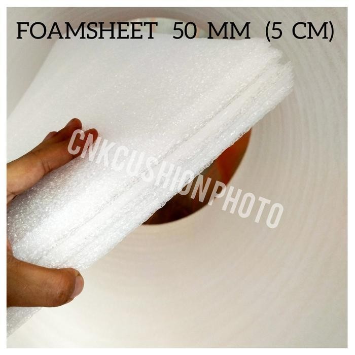 Jual PROMO! 1 Roll PE FOAM SHEET / FOAMSHEET 50 MM / 5 CM (Wrapping ...