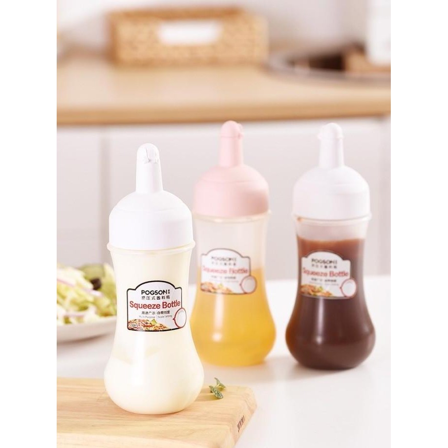 Jual (Good) Botol Minyak Saus Kecap Bumbu Plastik Anti Tumpah(MODEL ...