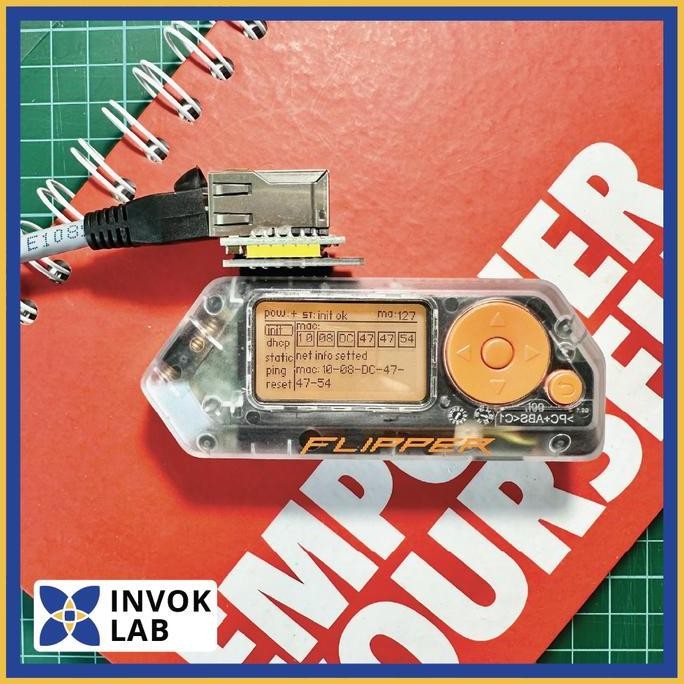 Jual FLIPPER ZERO W5500 ETHERNET NETWORK MODULE BY INVOK LAB ORIGINAL ...