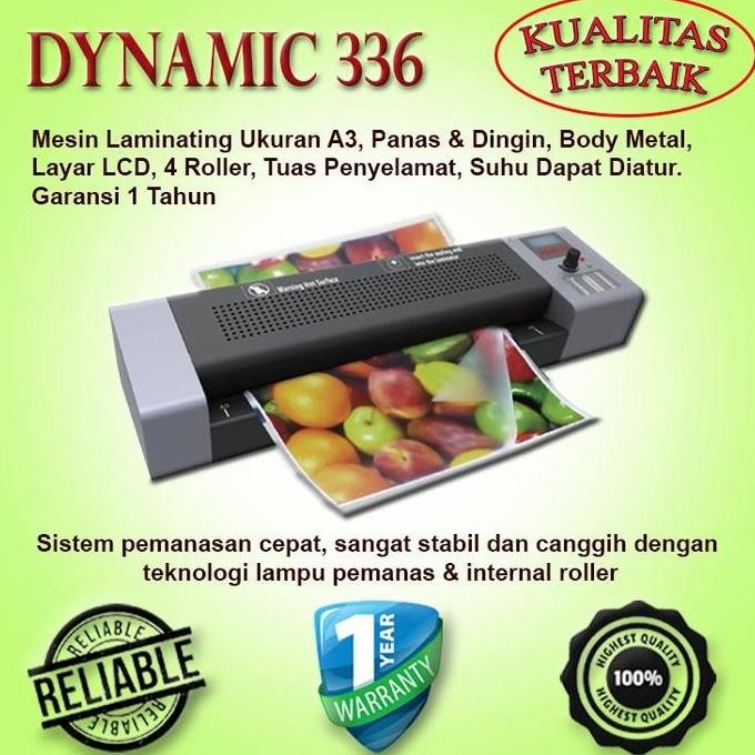 Jual Mesin Laminating Dynamic 330 Led, 330A , 336 ,320 ,450 Garansi ...