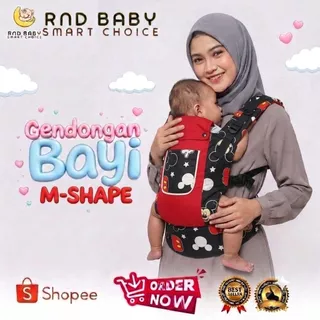 Gendongan Bayi | Gendongan Depan Belakang | Gendongan M shape
