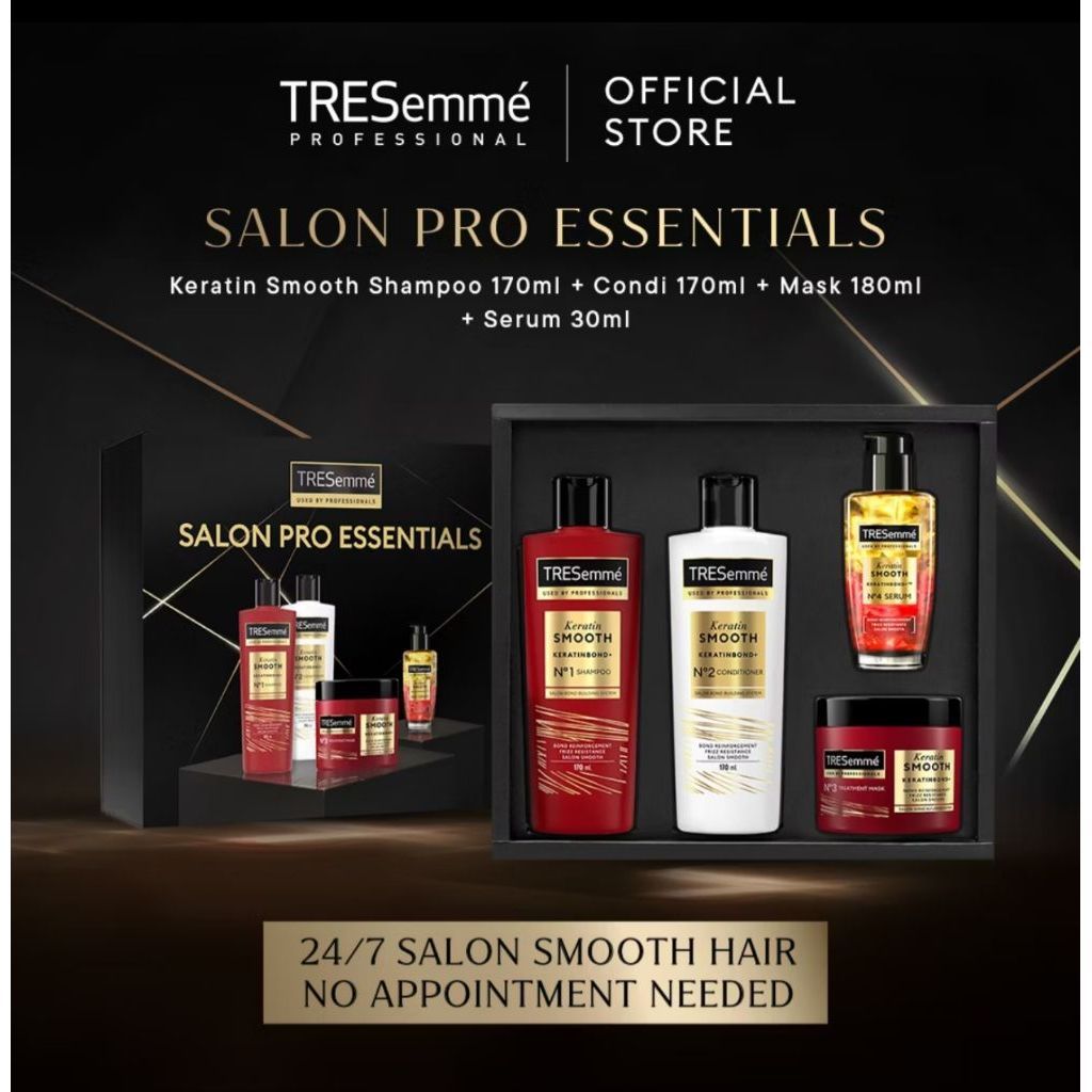 Jual TRESemme Salon Pro Essentials Bundling Isi 4 pcs | Shopee Indonesia