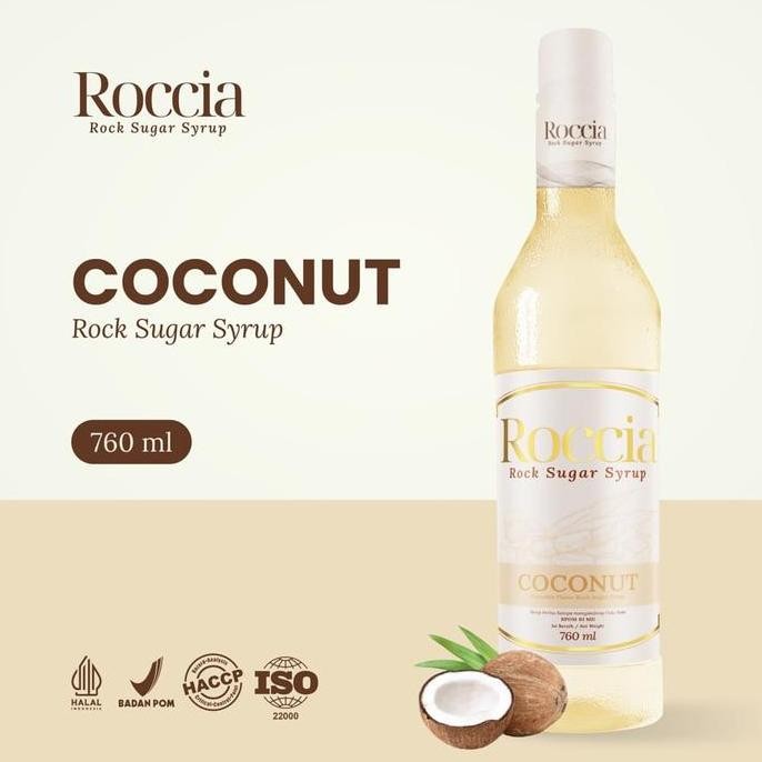 Jual Roccia Rock Sugar Syrup Coconut - Syrup Gula Batu Rasa Kelapa ...