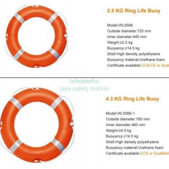 Jual TERMURAH - life bouy 2,5kg hypro pelampung lifebouy ringbouy solas ...