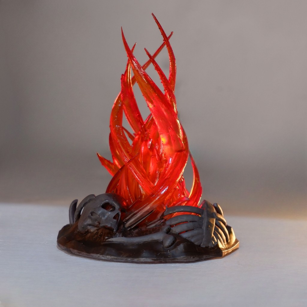 Jual Diorama Miniatur Api Unggun Dark Souls Bonfire Campfire Action ...