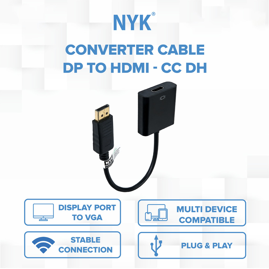 NYK Converter Cable DP to HDMI COD (4)