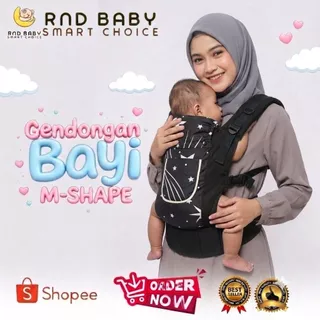 Gendongan Bayi | Gendongan Depan Belakang | Gendongan M shape