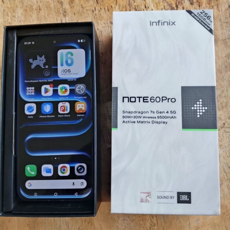 Jual Infinix Note 60 Pro 8/256gb fullset mulus like new | Shopee Indonesia