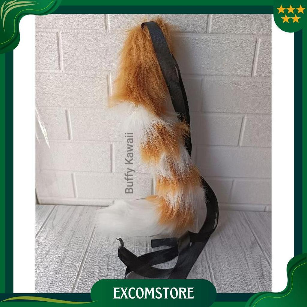 Jual Ekor neko anggora furry blaster persia cat tail halloween cosplay ...