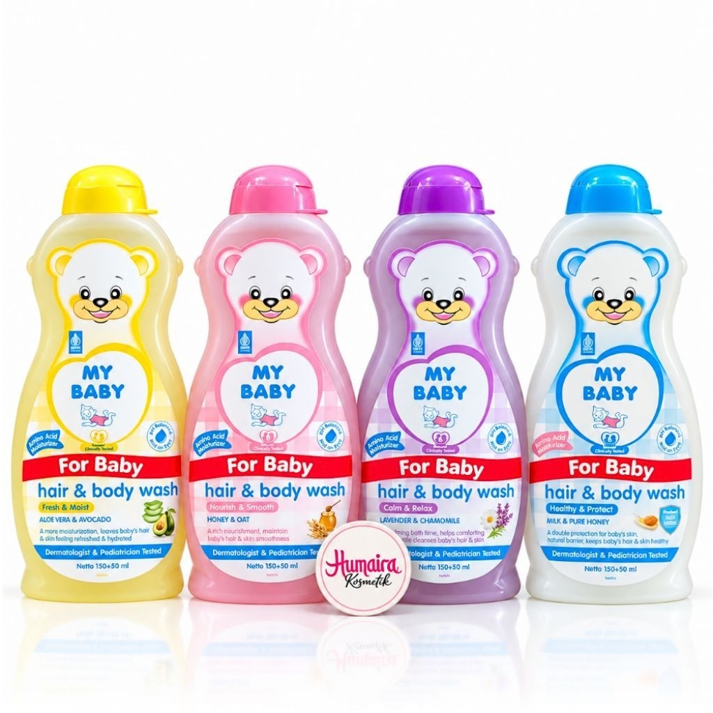 Jual My Baby Hair & Body Wash Sabun Mandi 200Ml | Shopee Indonesia