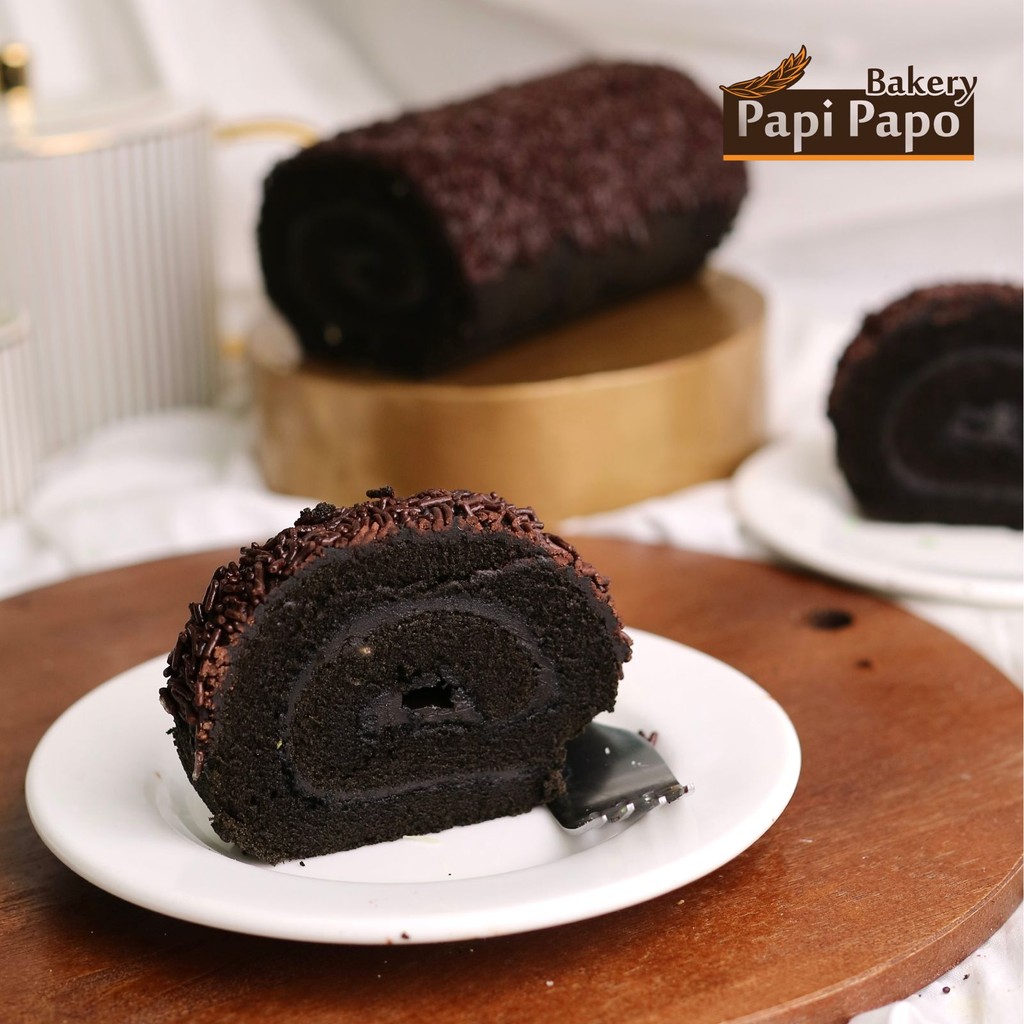 Jual Swissroll Papi Double Choco | Shopee Indonesia