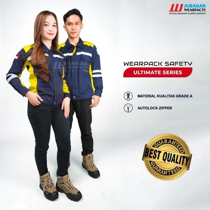 Jual [Cod] Wearpack Safety Baju Seragam Kerja Lapangan Proyek K3 ...