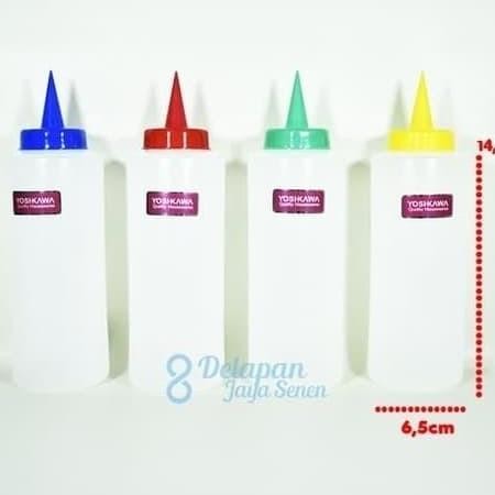 Jual (Good) Botol Mayonaise 400 ml | Botol Saos Lancip Yoshikawa ...