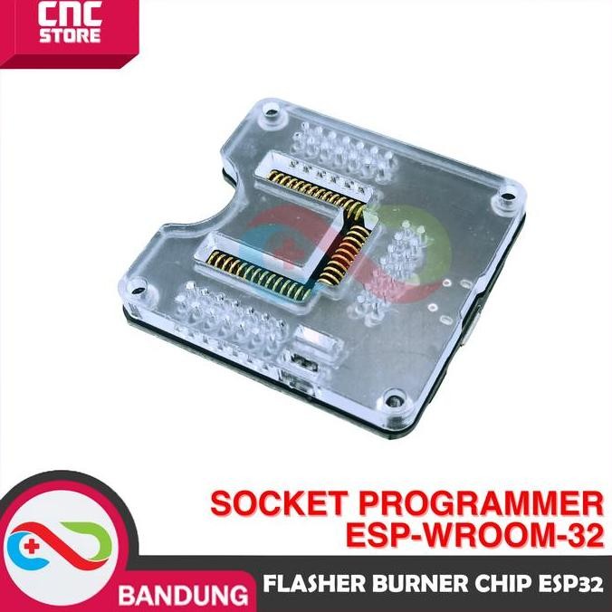 Jual Socket Programmer Downloader Flasher Burner Chip Esp32 Esp-Wroom ...