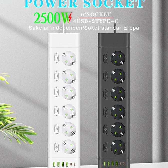 Jual Powerport Soket Listrik Eropa 2500W Soket standar Soket dengan ...