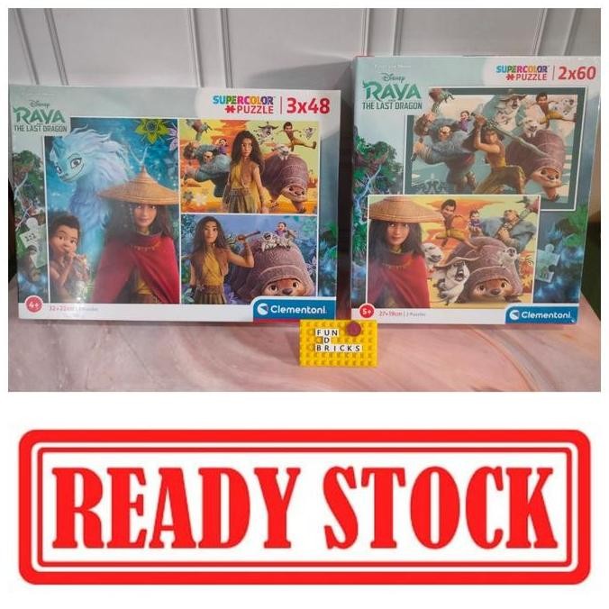 Jual Puzzle Supercolor Raya And The Last Dragon Clementoni Original ...