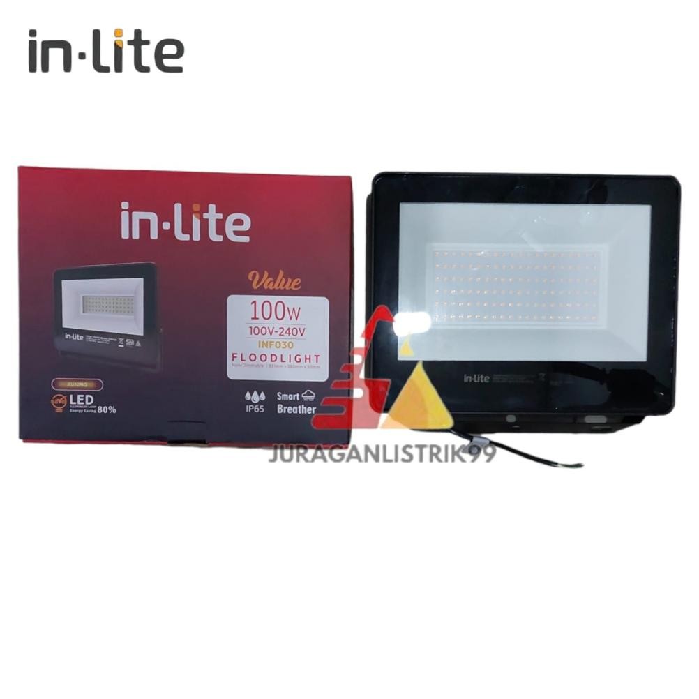 Jual Inlite - Lampu Sorot Floodlight Led Inlite Value 100W 100 Watt ...