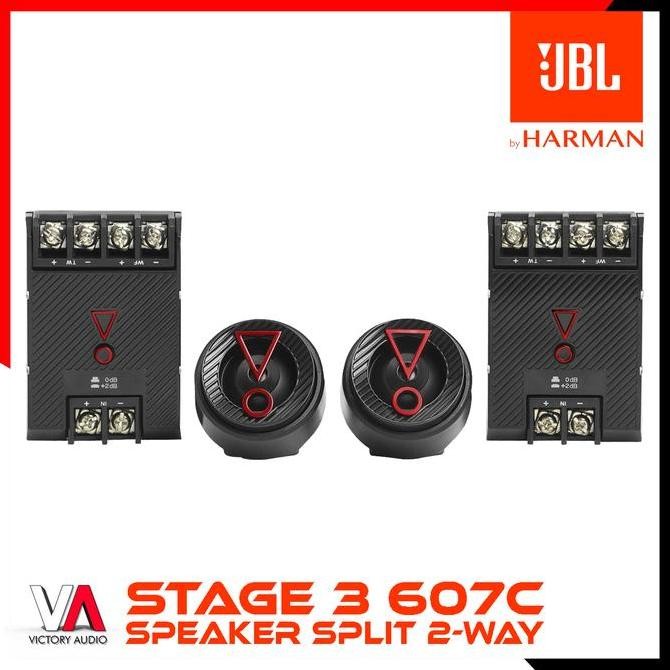Jual Jbl Stage 3 607C Speaker Split 2-Way 6.5 Inch Mid Bass Tweeter ...