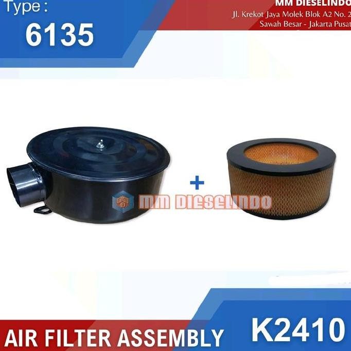 Jual K2410 Air Filter Cleaner Assy Saringan Udara 6135 K4100 R4105 ...