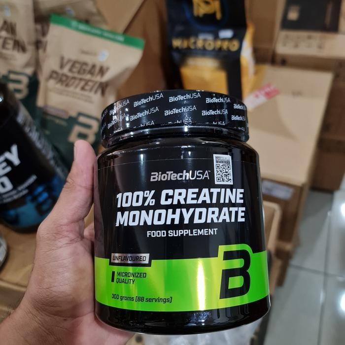 Jual biotech usa creatine monohydrate micronised micronized ans pharma ...
